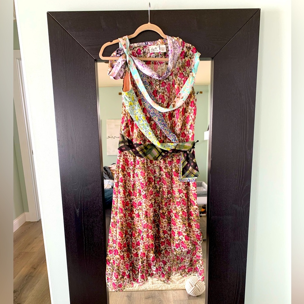 Anthropologie boho whimsical dress